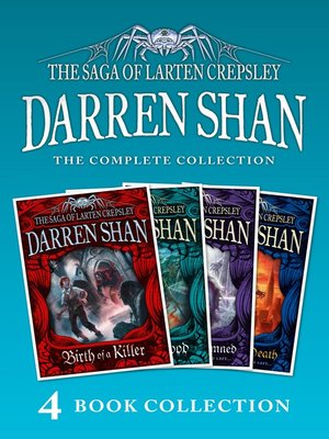 cover image of The Saga of Larten Crepsley 1-4